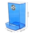 Stri Bird Feeder Bird Feeding Stand Automatic Anti-Splash Bird Food