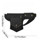 thumbnail image 3 of Uuiauoio Steampunk Waist Bag Fanny Pack Fashion Gothic Leather Shoulder Crossbody Messenger Bags Thigh Leg Hip Holster Purse Travel Pouch Hiking Sport Chain Bags for Women Men, 3 of 6
