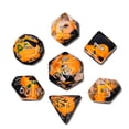 thumbnail image 5 of SWAJUJA Gothic Pumpkin Skull DND Dice Set with Themed Storage Box, Polyhedral RPG Dice for Tabletop Role-Playing Games, 5 of 7