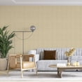 thumbnail image 2 of Dundee Deco Peel and Stick Faux Fabric Wallpaper Roll, 24" x 9', Warm Beige, 2 of 8