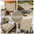 thumbnail image 6 of Pink Rose Tapestry for Bedroom Wall Hanging Tapestry, Romantic Botanical Floral Flowers Leaves Ceiling Backdrop Tapestries Poster Blanket Wall Decor for Teens Room Living Room Dorm 39" x 59", 6 of 8