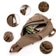 thumbnail image 3 of Mochila bandolera pequeña de lona tipo bandolera Sling Bag KL928, impermeable, 3 of 4