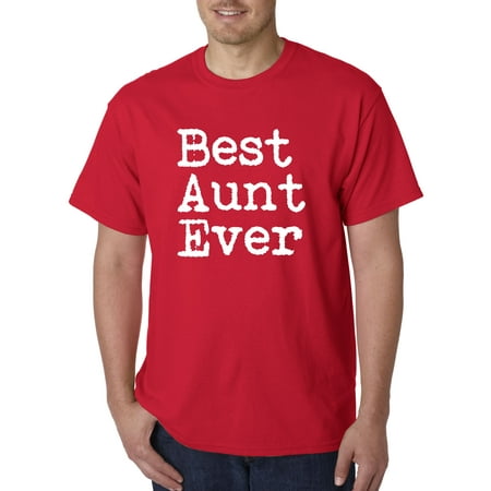 Allwitty 1081 - Unisex T-Shirt Best Aunt Ever Family Funny (Best Aunt T Shirt)