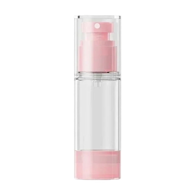 WANGQI Airless Vacuum Portable Refillable Bottles Cosmetic Container Empty Lotion Spray Bottle Toiletry Bottle