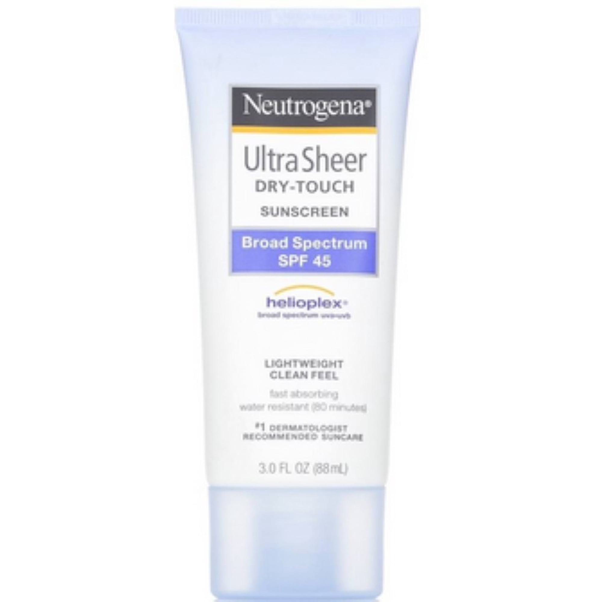 Neutrogena Ultra Sheer Dry-Touch Sunscreen SPF 45 3 oz (Pack of 6)
