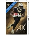 thumbnail image 3 of NFL New Orleans Saints - AlVin Kamara 19 Wall Poster, 14.725" x 22.375", 3 of 3