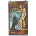 thumbnail image 2 of McVan PSD600CM St Camillus Prayer Pewter Medal with 24 in. Silver-Tone Chain & Laminated Holy Card Set, 2 of 2