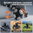 thumbnail image 4 of Jiakora Robot Dog Toys 8WD Remote Control Stunt RC Car with Light & Sound, Christmas Birthday Toys Gifts for 6 7 8 9 10 11 12 Year Old Boys Girls, 4 of 10