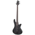 thumbnail image 2 of Schecter Stiletto Stealth 4-String Bass Guitar (Satin Black), 2 of 7