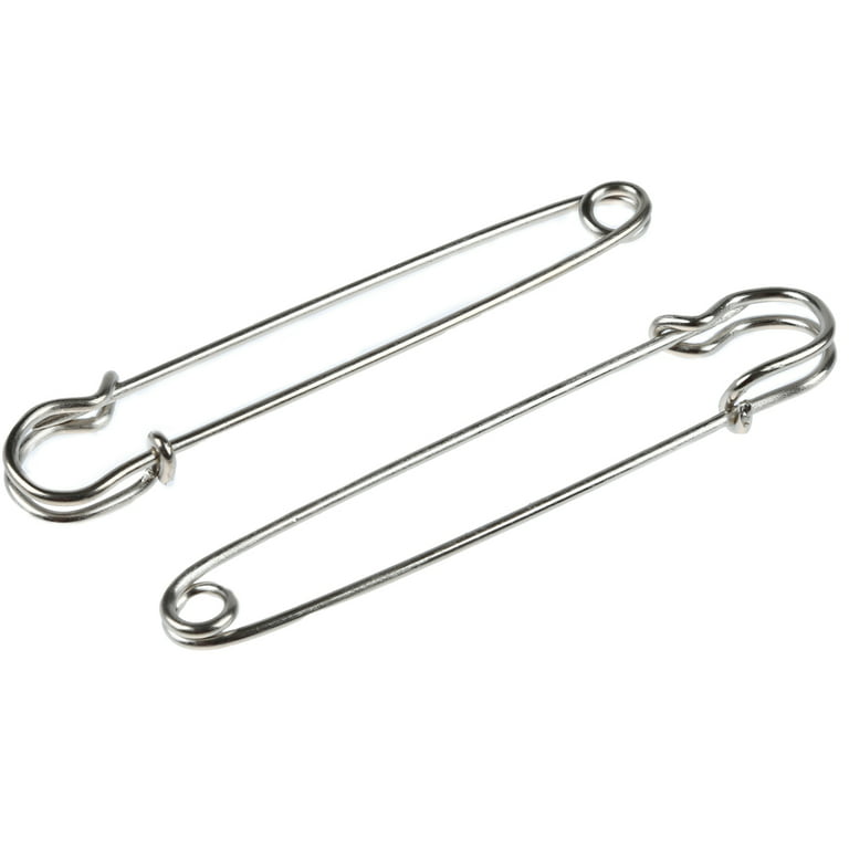 10 Pcs 4 Inch Metal Safety Pin--big And Strong Enough To Hold Heavy-weight  Fabrics And Materials Ca