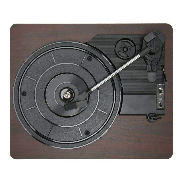 Record Player, Turntable Record Player Retro Natural Wood AUX Input for Entertainment US Plug,EU Plug,UK Plug
