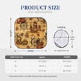 thumbnail image 2 of Kdxio Vintag Ancient Sailboats Print 2-Piece Sun Shade Front Windshield - Foldable Car Front Window Sunshades For Most Sedans Suv Truck, 2 of 6