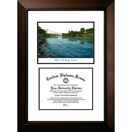 Home Goods Sacramento Campusimages CA925LV California State Sacramento University Legacy Scholar Diploma Frame ()