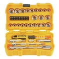thumbnail image 3 of Dewalt 50 Piece 3/8 Inch Mechanics Hand Tool and Socket Set, SAE and Metric, 3 of 6