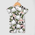 thumbnail image 4 of Pochacco Baby Boy Girl Romper Short Sleeve Cotton Bodysuit Outfits Jumpsuit Summer One Piece Clothes, 4 of 8