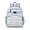 Sky-blue-28, variant on Emotional Mandala Pattern School Backpack Lightweight Adjustable Straps Chest Buckle Spacious Durable Bookbag For Elementary Student