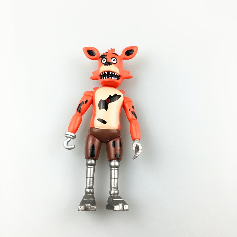 5PCS Freddy's Action Figures – 6" Light-Up Collectible Toys with Movable Joints for Home & Office Decor