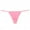 Pink, variant on wofedyo mens thong Open Back Mens Underpants Low Waist Briefs Thong Underwear mens thong underwear