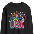 thumbnail image 3 of Marvel - USA - Men's Long Sleeve Graphic T-Shirt, 3 of 5