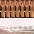 thumbnail image 3 of Pendientes SMILEST de plata de ley 925 con moissanita de 0,8 quilates, 3 of 4