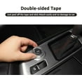 thumbnail image 6 of TINKI Alloy Car Interior Center Console Multimedia Knob Button Covers Compatible with Chevrolet Corvette C7 2014-2019 Car Driving Mode Knob Cover Trim, 6 of 7