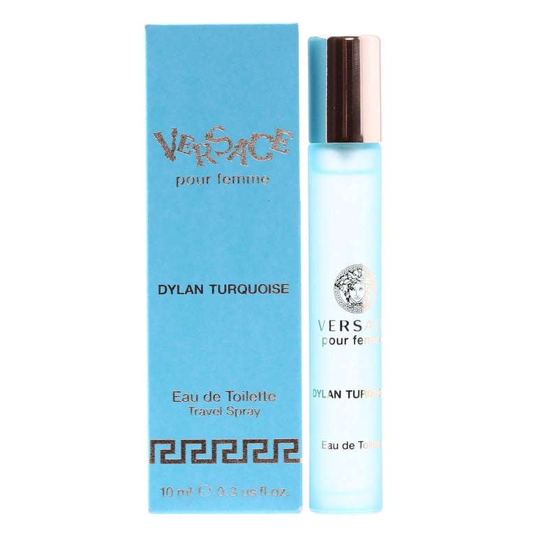 Versace Dylan Turquoise Eau de Toilette for Women, 0.33 fl oz