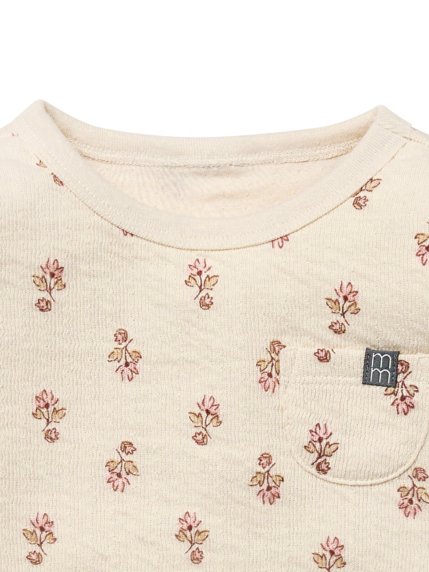 Modern Moments by Gerber Baby Neutral Organic Drop Shoulder Top, Sizes 0/3 Months - 24 Months