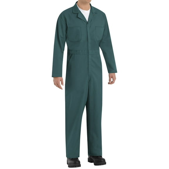 Red Kap Men's Twill Action Back Coverall with Chest Pockets