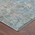 thumbnail image 3 of Addison Rugs Mayfield Premium Machine Washable Transitional Floral Blue Rectangle Rug, 3' x 5', 3 of 6