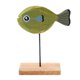 thumbnail image 1 of Adorno De Pez De Madera Travelwant. Pececitos Sencillos De Dibujos Animados. Decoraciones De Mesa De Pez De Madera. Mobiliario Doméstico. Decoración Del Hogar., 1 of 8