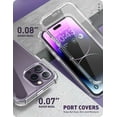 thumbnail image 6 of i-Blason Ares for iPhone 14 Pro Max Case 6.7 inch (2022), Full-Body Clear Rugged Bumper Case with Built-in Screen Protector (Clear), 6 of 9