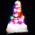 thumbnail image 1 of Pinzas para el pelo navideñas con luces LED de Bartosi, pinzas para el pelo con forma de gorro de Papá Noel, bonitas pinzas para el pelo navideñas, accesorios para el pelo navideños para mujeres y niñ, 1 of 1