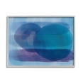 thumbnail image 4 of Stupell Industries Serene Blue Brushstrokes Abstract Circle Shapes Framed Wall Art, 14 x 11, Design by Amy Brinkman, 4 of 5