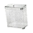 thumbnail image 4 of Kitchen Hanging Trash Can Garbage Container for Bathroom Cabinet Door Office argent, 4 of 8