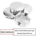 thumbnail image 2 of Rhino Tuning Wheel Center Caps OD 83mm/3.27" ID 76.4mm/3" for Chevrolet #9595891, 2 of 5