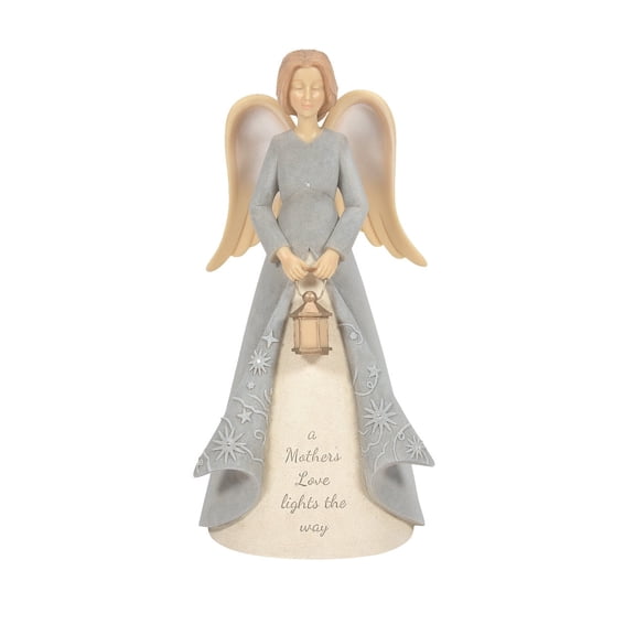 Enesco Foundations Mother Angel Decorative Figurine 8in H