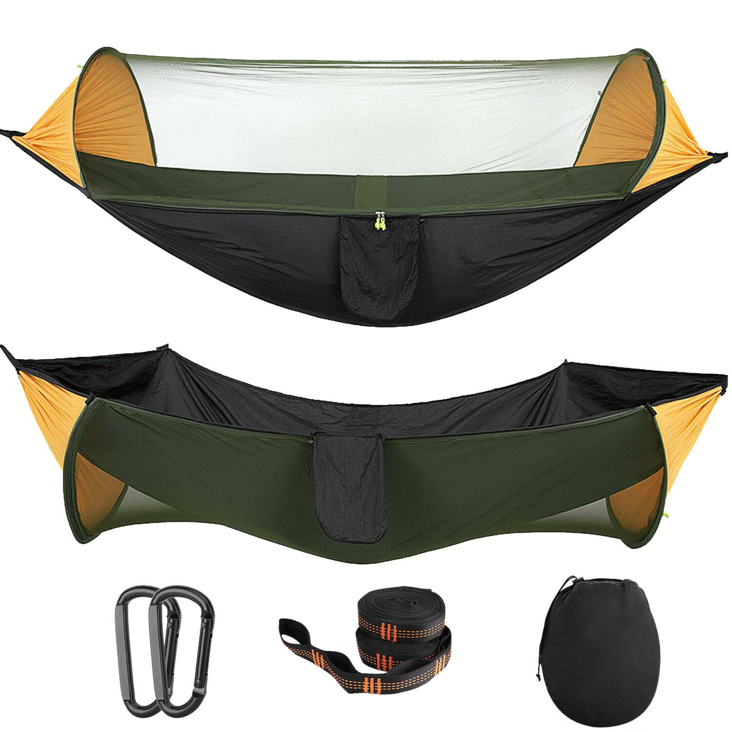 Rain Cover Windproof Tent UK Waterproof Portable Camping Hammock Mosquito Net 