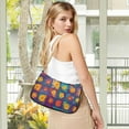 thumbnail image 5 of FORMRS Womens Shoulder Bag with Chain Strap Clutch Purse Cute Tote Handbag, Colorful Checkered Daisy, 5 of 7