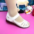 thumbnail image 3 of La madre suela suave de cuero suave calza los zapatos planos cómodos del verano de las sandalias para las mujeres, 3 of 4