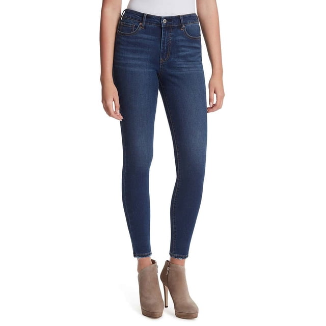 Jeans Jessica Simpson Adored Curvy de tiro alto, tobilleros y skinny
