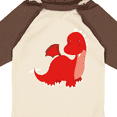 thumbnail image 4 of Inktastic Adorable Red Dragon Boys Long Sleeve Baby Bodysuit, 4 of 5