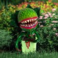 thumbnail image 1 of Estatua de resina para jardín Chomper artesanías estatua de flores devoradoras de hombres regalo de Halloween Hugtrwg Para estrenar, 1 of 9