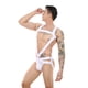 thumbnail image 3 of Tanga de algodón de una pieza con doble pene y cadera sexy para hombre, ropa interior ajustada para actuaciones nocturnas, 3 of 5