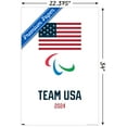 thumbnail image 3 of Team USA - Paralympic Logo Wall Poster, 22.375" x 34", 3 of 4