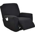thumbnail image 1 of Recliner Slipcovers -Pieces Lazyboy Recliner Covers Recliner Couch Covers Recliner Chair Cover Non Slip Reclining Slipcovers with Storage Pockets Furniture Protector for Living Room, 1 of 8