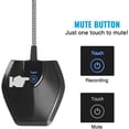 thumbnail image 4 of Micrófono USB para reuniones, Plug and Play, compatible con Mac OS X Windows PC Computing, G11, 4 of 8