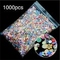 thumbnail image 2 of Datingday 1000pcs 3D Fruit Animals Slice Clay DIY Nail Art Tips Sticker Decoration, 2 of 7