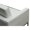 thumbnail image 2 of Modway Loft Leather Tufted Loveseat in White, 2 of 4