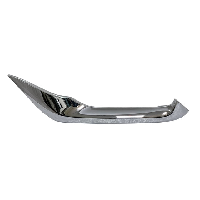 OE Compatible/Replacement Bumper Molding Front Driver Side Chrome Finish(GM1046130)