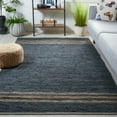 thumbnail image 2 of SAFAVIEH Vintage Leather Grace Striped Area Rug, Blue/Beige, 5' x 8', 2 of 11